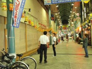 衣笠商店街の七夕飾り