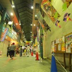 衣笠商店街の七夕飾り