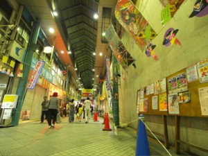 衣笠商店街の七夕飾り