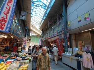 衣笠商店街の七夕飾り